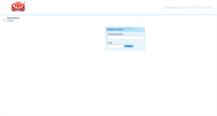 Desktop Screenshot of intranet.topcentrum.cz